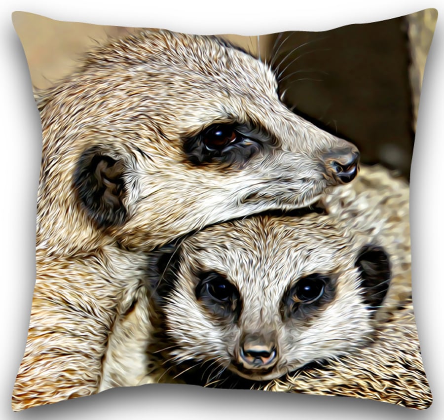 Meerkat Cushion Meerkat cushion pillow