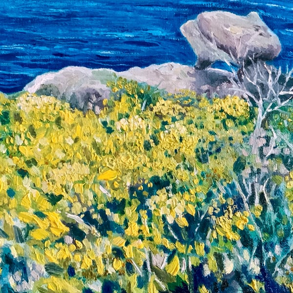 Balancing Rock, original oil Painting