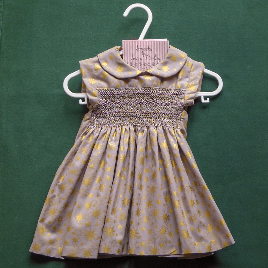 Smocked Dress size 6 months