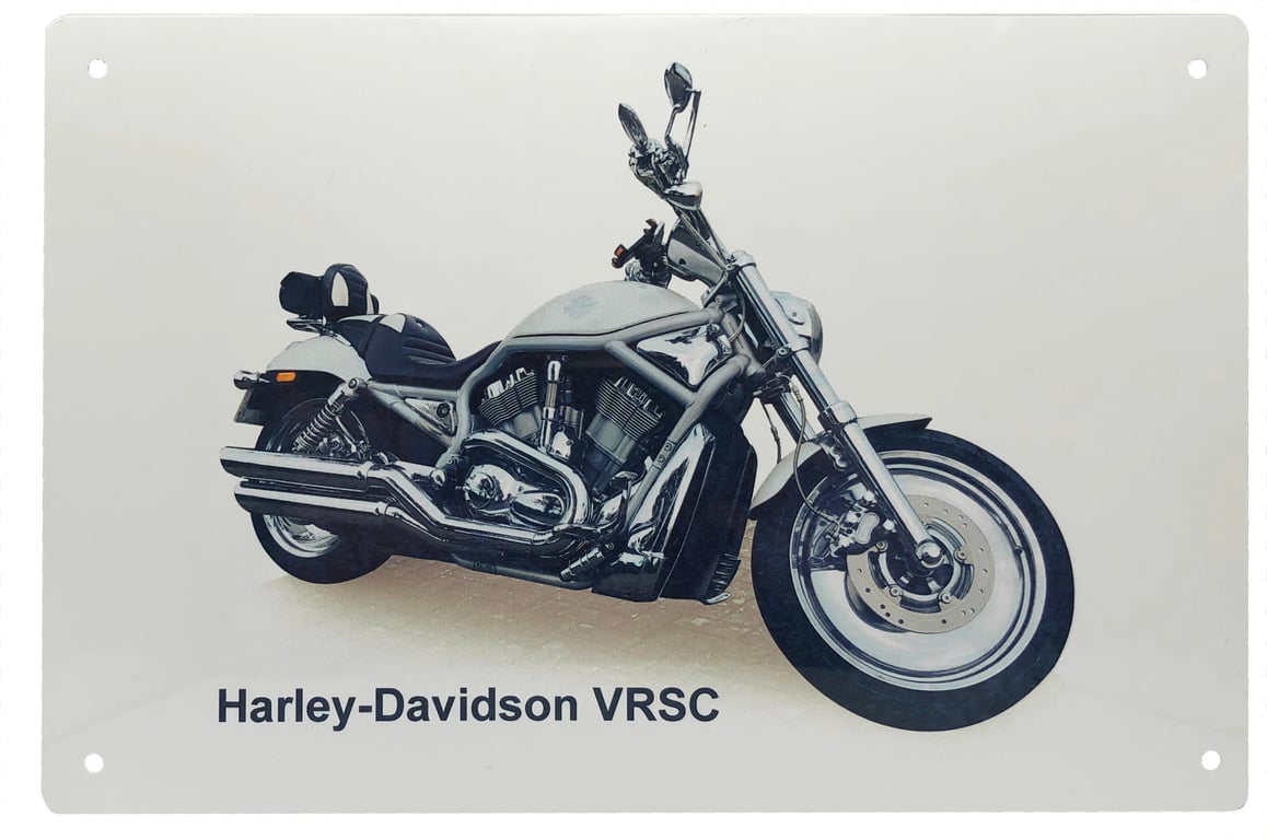 Harley-Davidson VRSC-VROD - Aluminium Plaque - A5 or 203x304mm