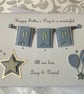 Personalised Handmade Father's Day Card Gift Boxed Keepsake  - Image 2