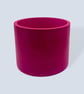 Vibrant Magenta 15cm Round Plant Pot  - Fuchsia Indoor Planter