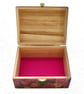 Lion Decorated Wooden Trinket Keepsake Box 17cm - Image 5