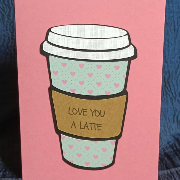 Love You A Latte - Pink