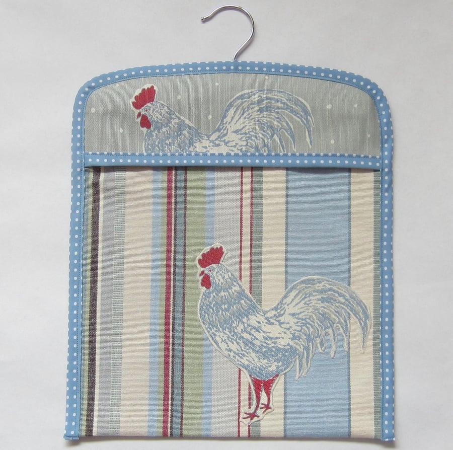 Cockerel Peg Bag