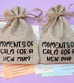 New Parents Keepsake , Calm Mum and Dad Moments, 31 Quotes, New Baby Gift