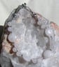 Pale Pink Rose Quartz Gemstone Beaded Bracelet "Roze" - Image 3