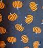 Reusable Halloween trick or treat bag:black with pumpkins - Image 4