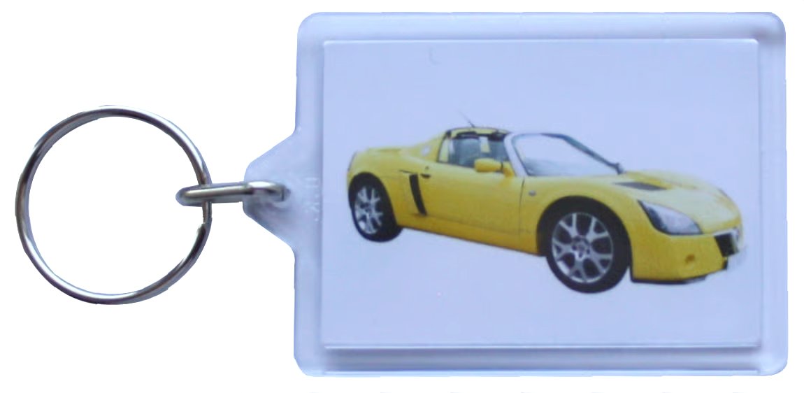 Vauxhall VX220 2006 - Keyring with either 50x35mm or 70x45mm Insert