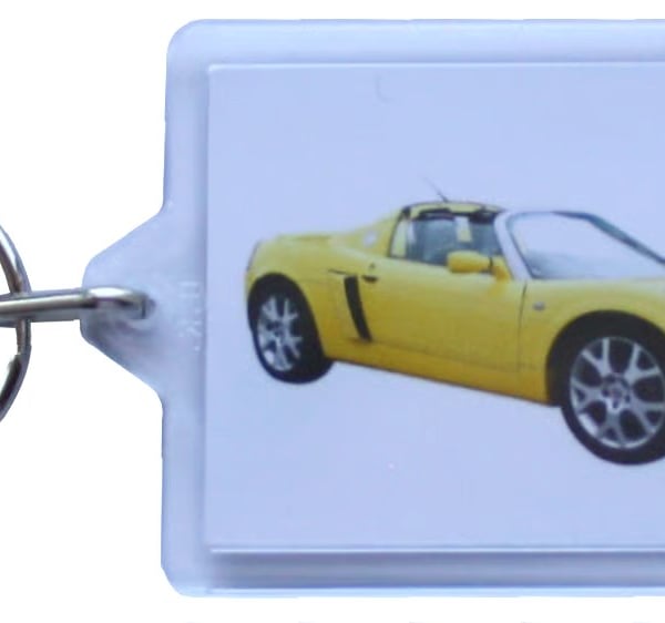 Vauxhall VX220 2006 - Keyring with either 50x35mm or 70x45mm Insert