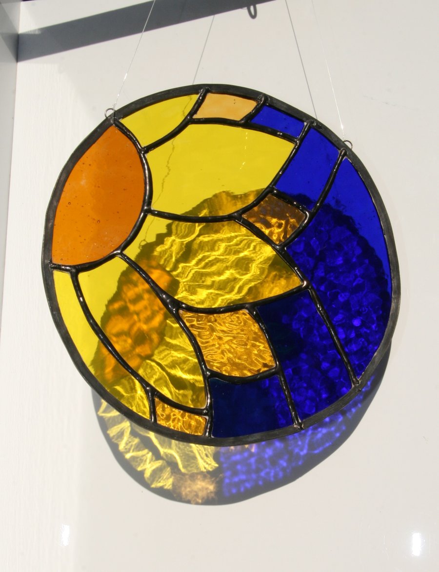 Stained glass online sun