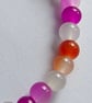 Lesbian Pride Bead Bracelet - Image 2