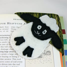 Corner bookmark ( sheep )