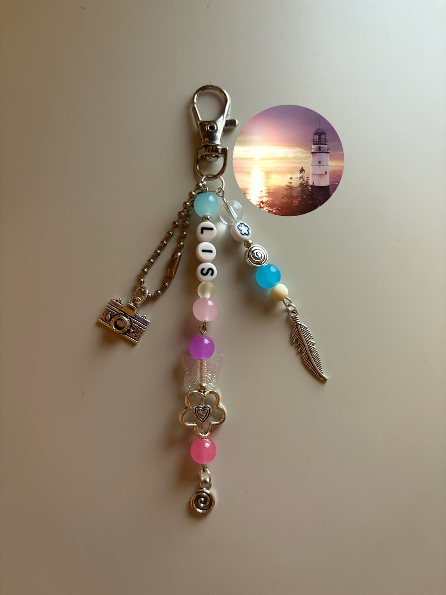 Life is strange video game inspired handmade keychain