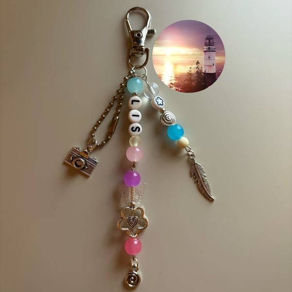 Life is strange video game inspired handmade keychain