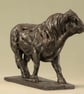 Walking Bull Animal Statue Small Bronze Ornament Bronze Resin Sculpture Bull - Image 4