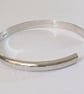 Textured Bangle, Sterling Silver - Image 3