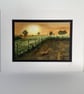 Sunset over fields - Image 1