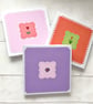 Get Well Soon card - quilled rose basket - boxed card option - Image 5