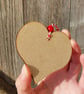 Sea Glass Lovebirds Heart, Handmade Wedding & Engagement Keepsake, Romantic Gift - Image 10