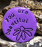 You Are Beautiful Pocket Pebble - Image 6
