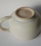 Large contemporary handmade mug with generous handle - Image 3
