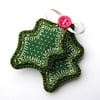 Christmas Holly Brooch