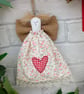 Primitive fabric angel, Christmas angel, hanging decorations, fabric angel - Image 2