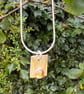 Silver and Gold Shoreline Necklace with Citrine - Image 6