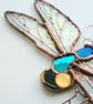 Stained Glass Dragonfly - handmade in Hampshire