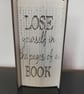 Lose yourself in the pages a book CUT & FOLD Book Folding Pattern - EMAILED PDF - Image 5