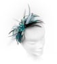 "Saffron".....Sinamay Fascinator - Image 1