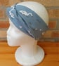 Hair Band swan print cotton jersey twist front turban style women's head band - Image 3