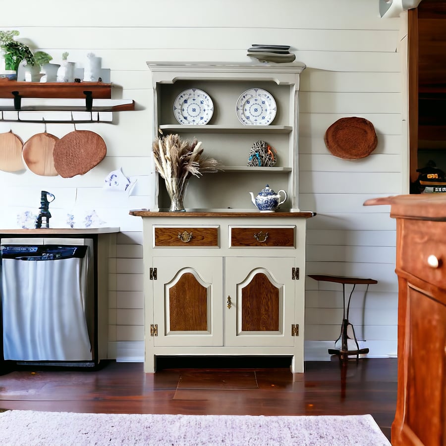 Shabby Chic Vintage Welsh Dresser Upcycle