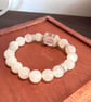White Moonstone & White Phantom Quartz Bracelet - Image 3