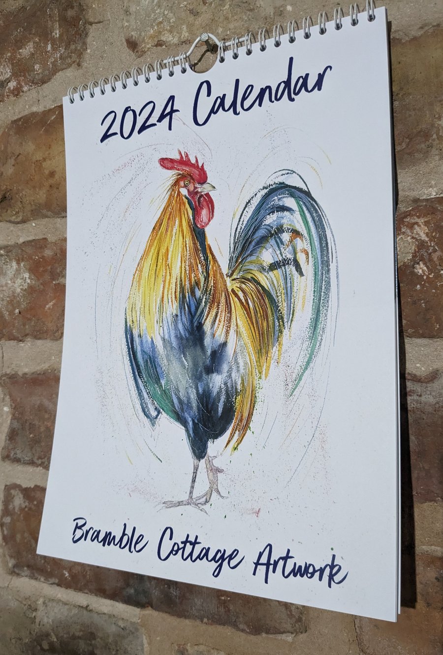 2024 Calendar Bramble Cottage Artwork Folksy