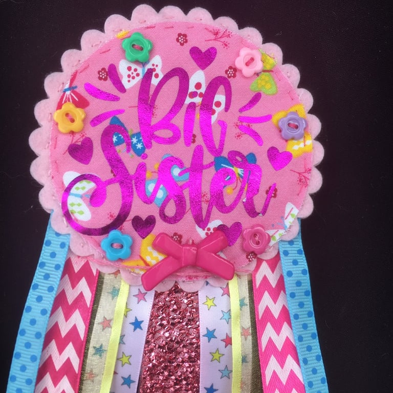 Big Sister Badge - Rosette