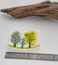 Small Handmade Tree Design Fused Glass Trinket Dish - Image 6