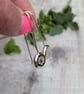Sterling Silver Daisy Pebble Long Earrings - JBJ1112 - Image 3