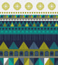 124 - Scandinavian Geometric Tree Pattern  - Cross Stitch Pattern - Image 1