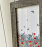 'Butterfly Meadow' 10" x 4" Framed Print - Image 2