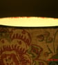 Handmade linen covered lampshade, Bloomsbury-look  - Image 4