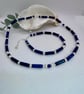 Lapis Lazuli, Pearl and Silver bracelet - Image 5