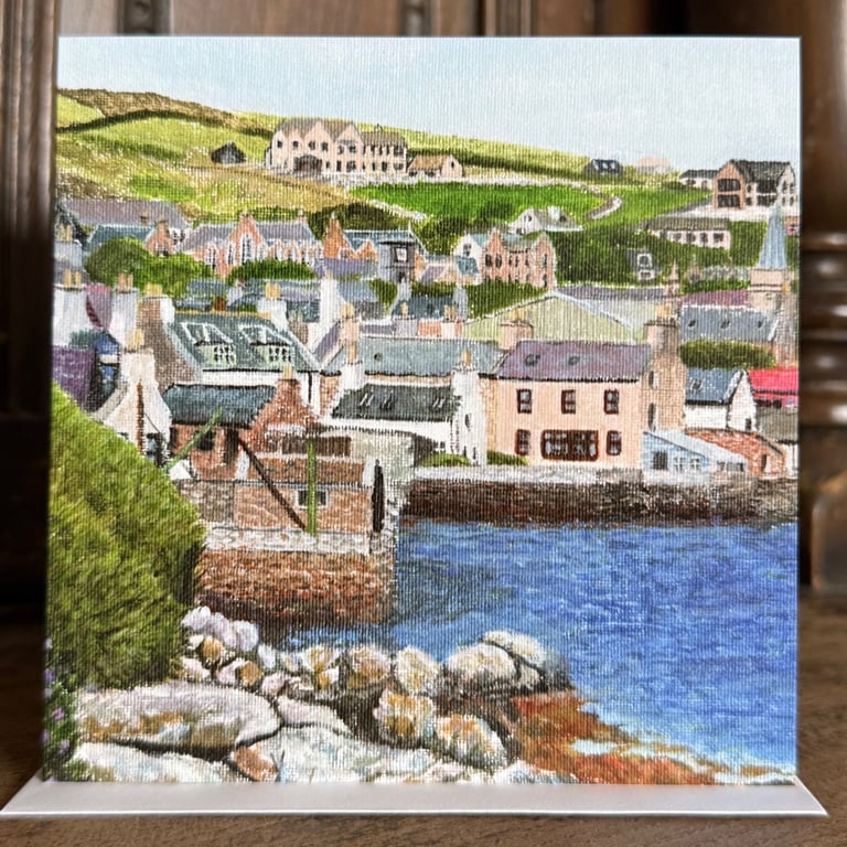 Stromness Card, Blank inside 