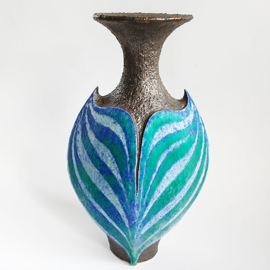 Ceramic Art Sculptural Vase