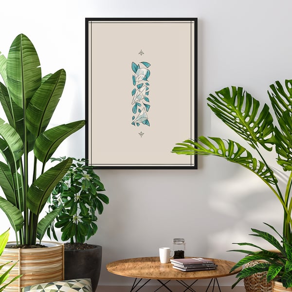 Trio of Quartz Crystals