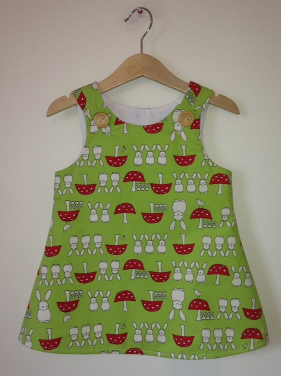 Custom pinafore dress