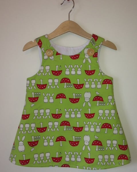 Custom pinafore dress