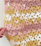Pink and Mustard Infinity Scarf - Handmade Crochet - Summer Seconds - Image 2