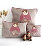 Russian Dolls Stacking Pouch Gift Set in Pink - Image 1